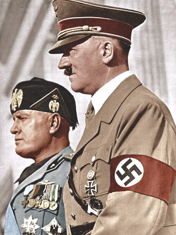„Axa“ răului, Adolf Hitler – Benito Mussolini