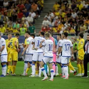 Incidente la meciul de fotbal dintre Romania si Kosovo din preliminariile campionatului European 2024 FOTO Inquam Photos George Calin (6) jpg