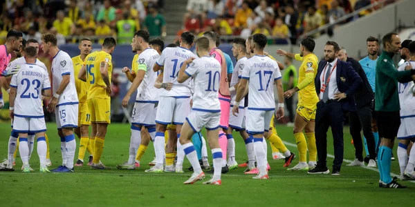 Incidente la meciul de fotbal dintre Romania si Kosovo din preliminariile campionatului European 2024 FOTO Inquam Photos George Calin (6) jpg