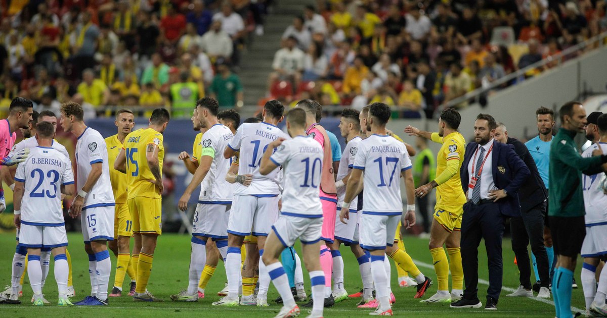 Presa din Serbia a luat foc după ce România a fost pedepsită de UEFA pentru incidentele de la meciul cu Kosovo