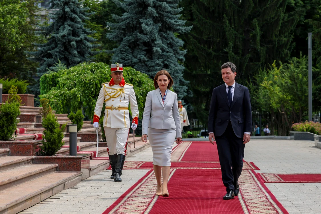 Președinta Maia Sandu are o imagine externă mult mai bună decât Nicușor Dan.FOTO: Inquam Photos