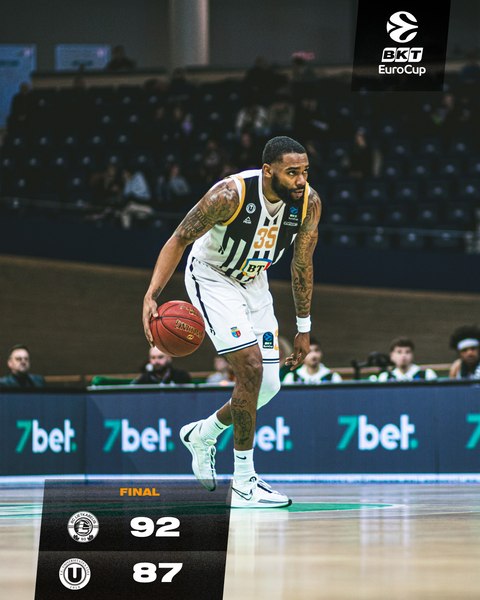 U-BT Cluj-Napoca s-a calificat în premieră în sferturile EuroCup după ce a pierdut ultimul meci din Grupa B