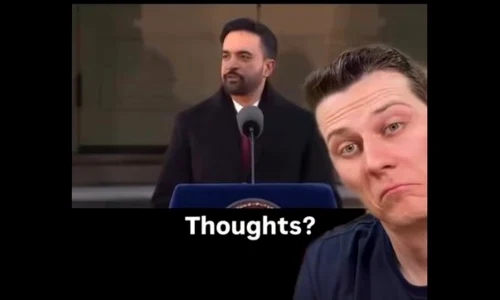 Bogdan Laurentiu Zohran Mamdani captură video FB jpg