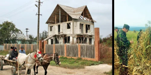 Casa familiei Obreja, la care ar fi lucrat militarii din subordinea comandantului 