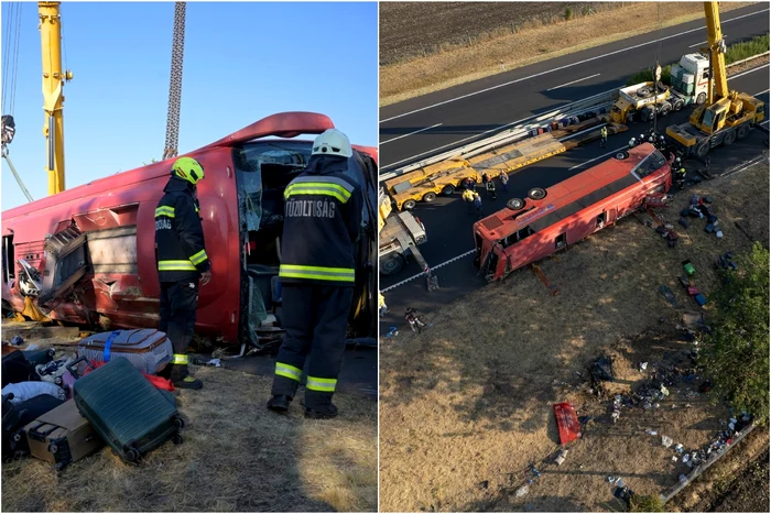 12 persoane au murit și 10 au fost rănite într-un accident rutier din Ungaria. Foto: X
