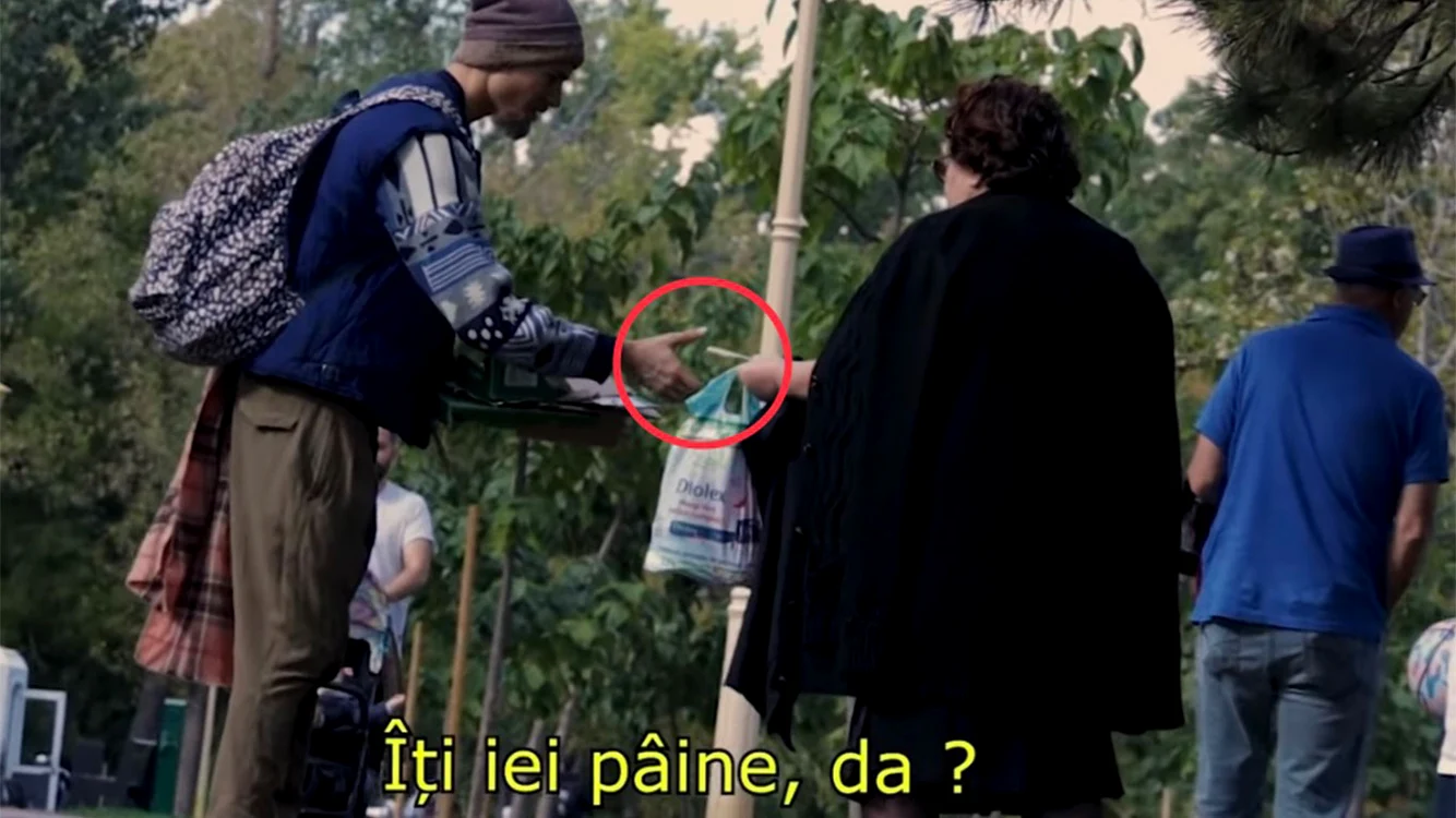 Robert a întâlnit și oameni binevoitori, dar și unii care l-au luat peste picior