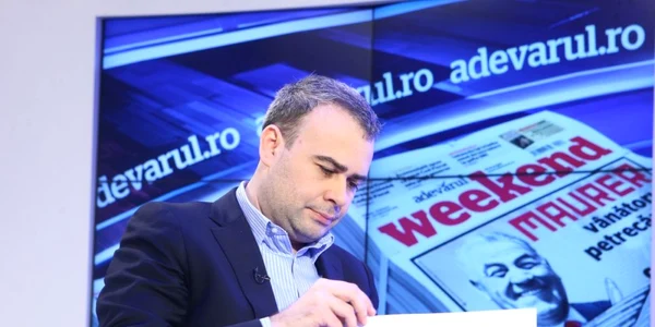 Darius Vâlcov la Adevărul Live FOTO Marian Iliescu 