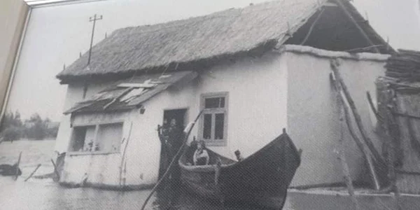 Inundatii Delta 1970 FOTO Viaţa în satul Mila 23