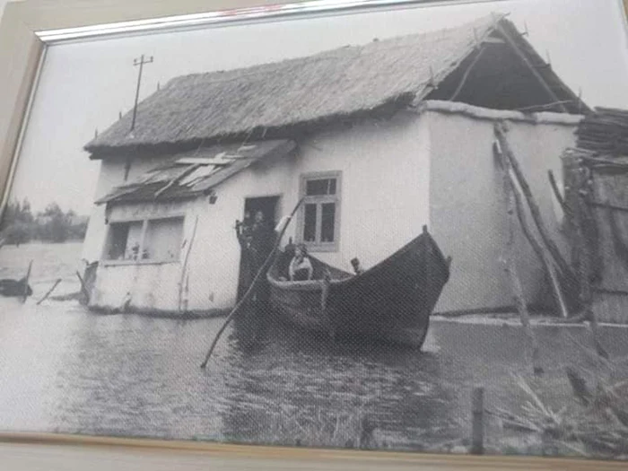 Inundaţii Delta 1970 FOTO Viaţa în satul Mila 23