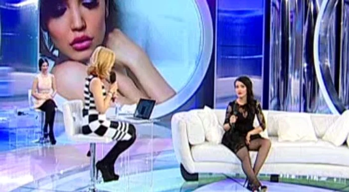 Andreea Mantea ne-a arătat unde s-a operat (Captură Antena 1)