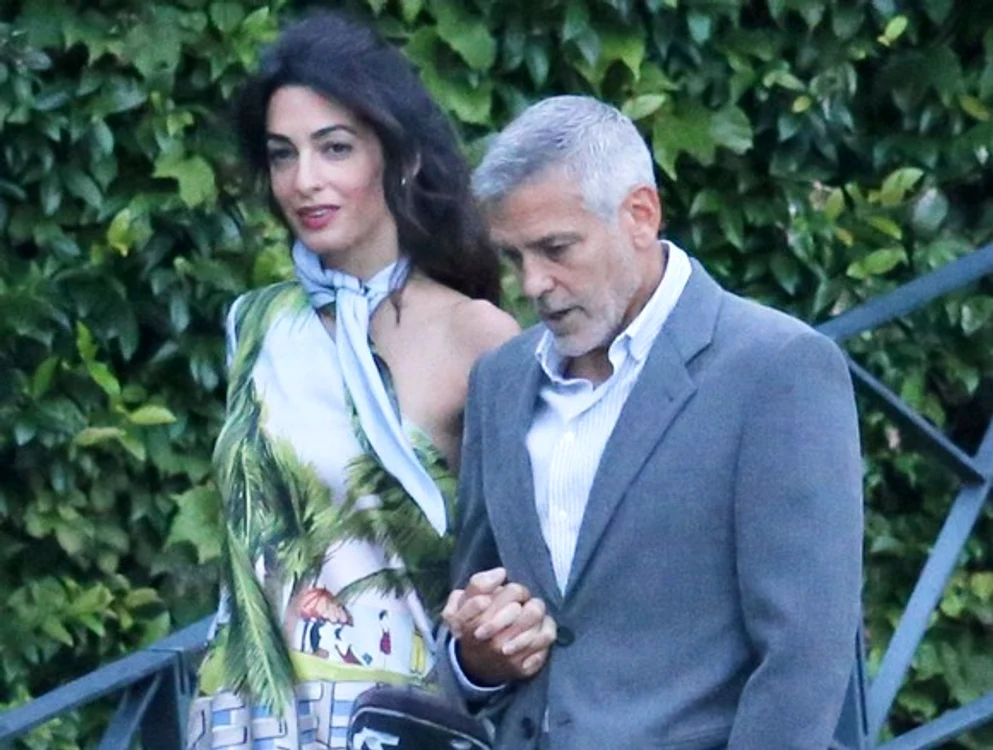 Amal și George Clooney ar putea fi nașii cuplului regal jpeg