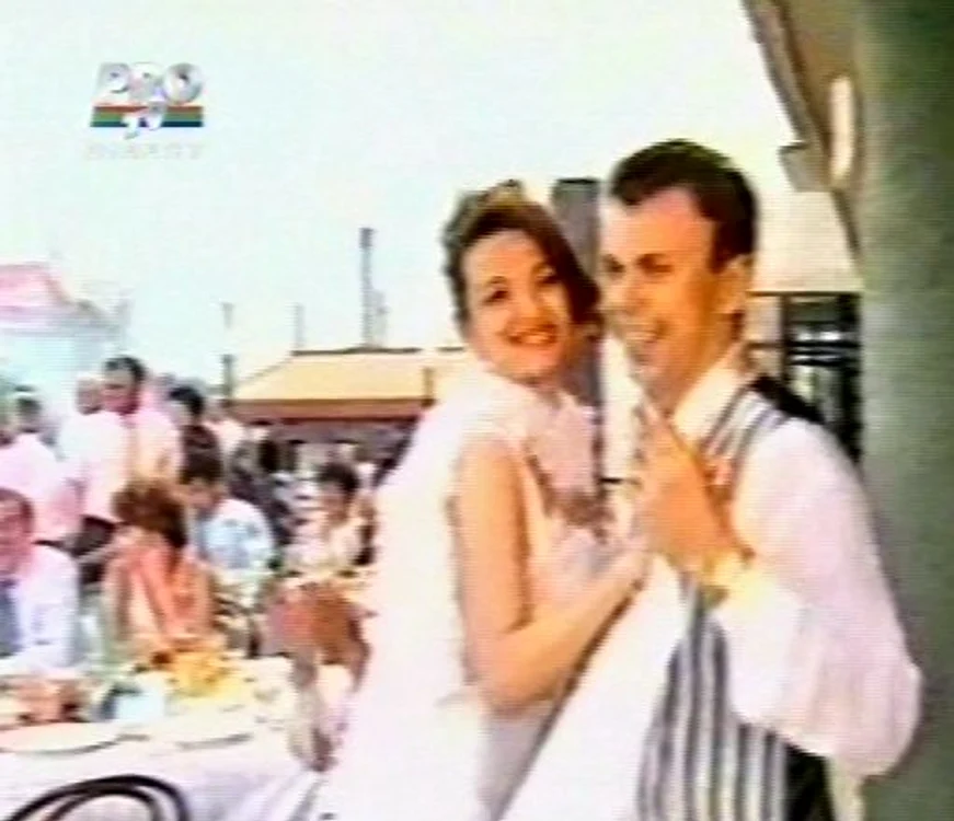 Anca Ţurcaşiu, nuntă în Paradisul Verde (Foto: captură video ProTV)