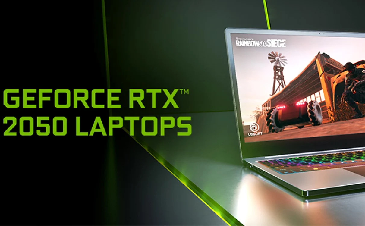 Plăci video GeForce RTX pentru laptopuri.