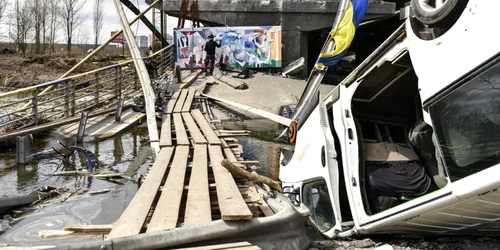 Razboi Ucraina distrugeri morti raniti refugiati 23-24 aprilie 2022 FOTO EPA-EFE