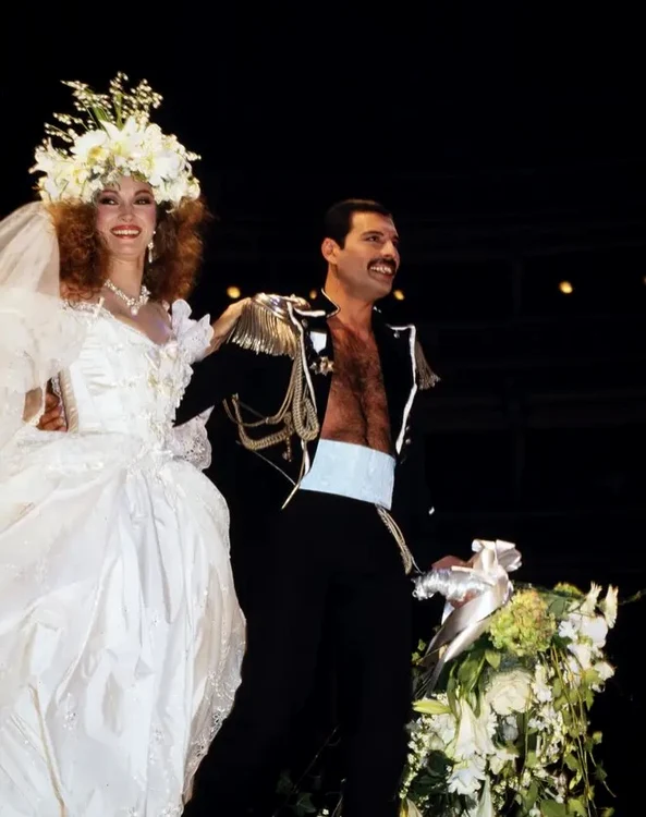 Jane Seymour, Freddie Mercury (1) jpg
