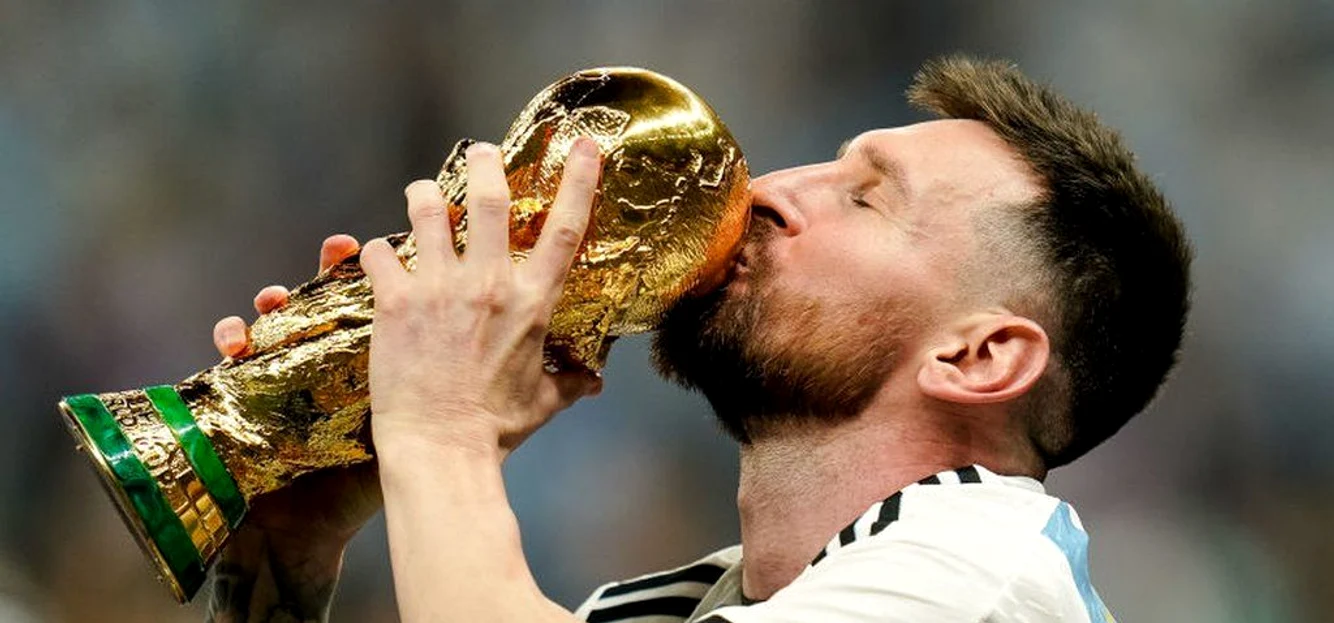 Lionel Messi, campion al lumii după Mondialul din Qatar.