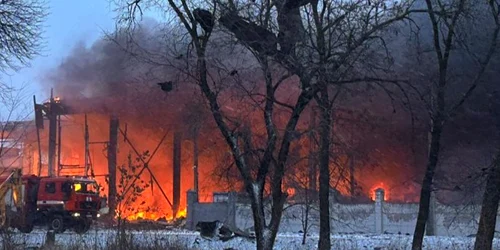 Bombardamente rusești asupra Dnipro FOTO EPA-EFE