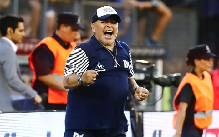 
    Maradona a antrenat ultima dată echipa argentiniană Gimnasia La PlataFoto: Guliver/ GettyImages  
