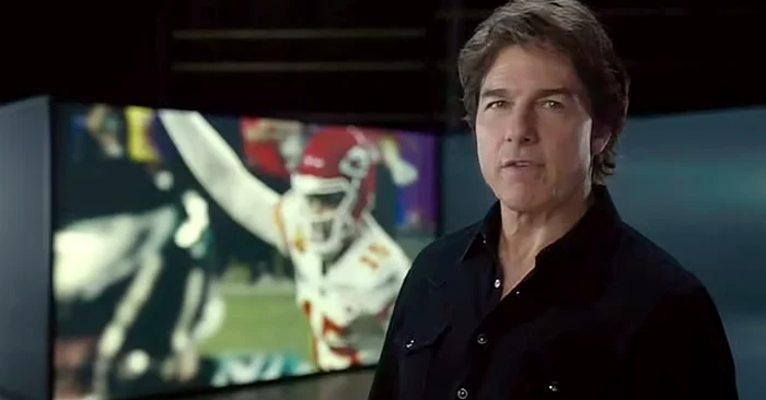 Tom Cruise în reclama difuzată la Super Bowl. FOTO: captură video YouTube