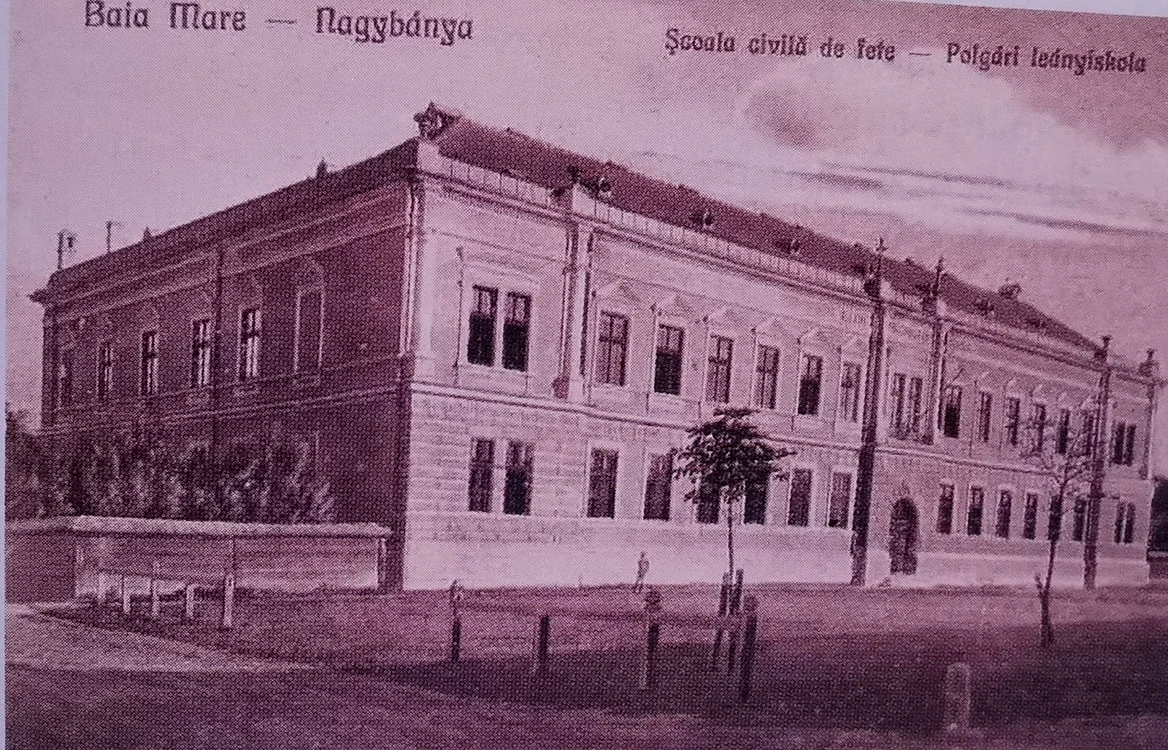 Clădirea fostei Școli de Fete   FOTO  Muzeul de Istorie și Arheologie Maramureș