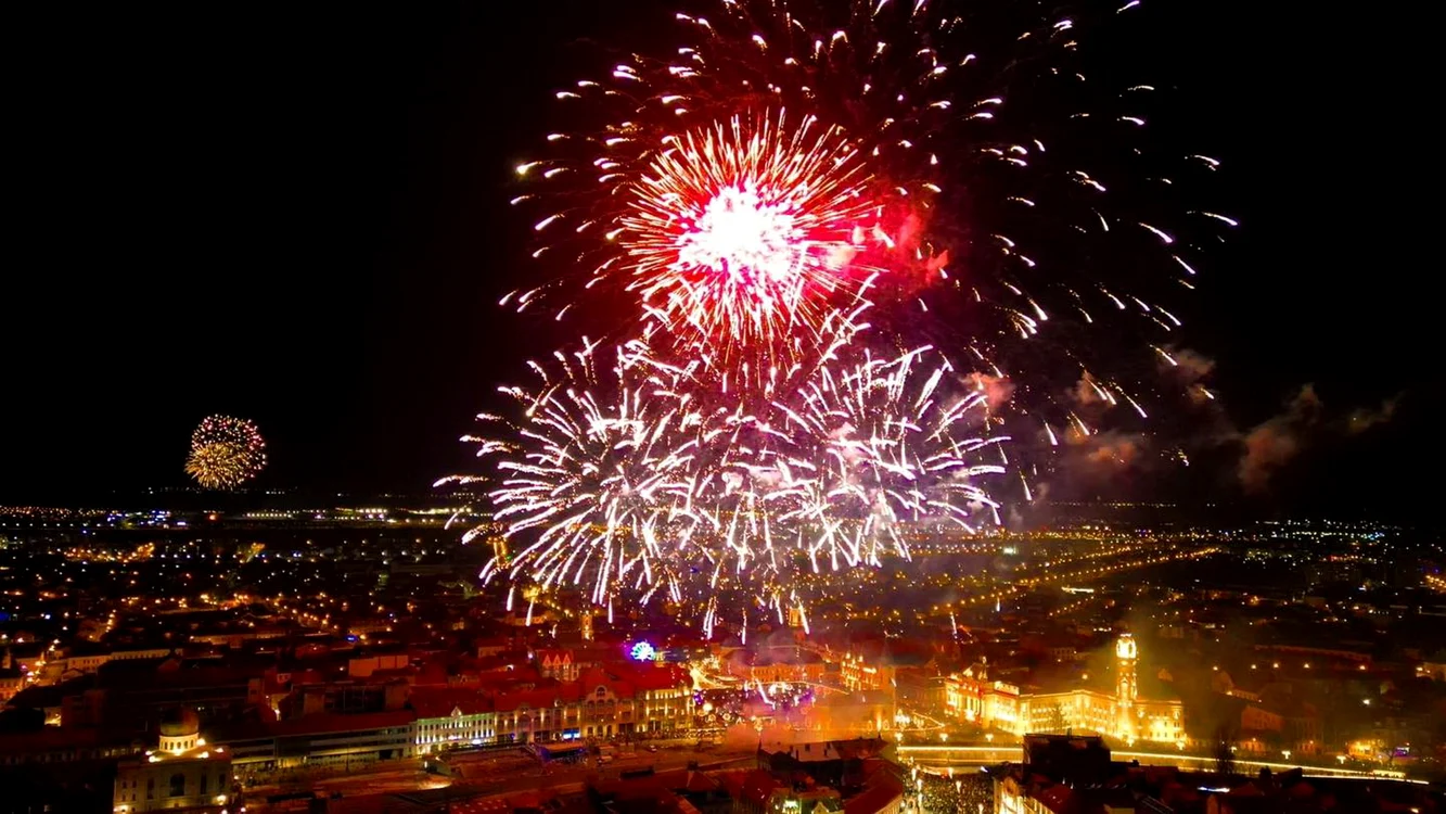 Focurile de artificii poluează mediul  FOTO Mihai Jurca