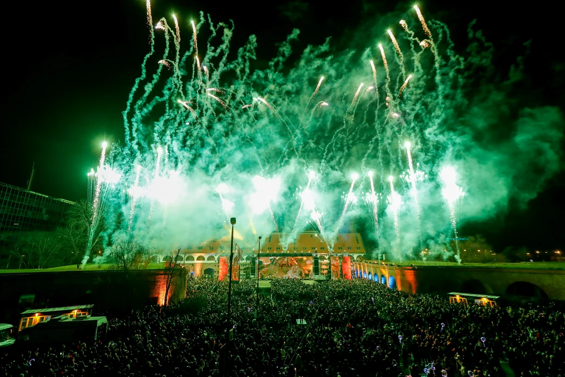 Revelionul de la Bastion FOTO Festival of Lights