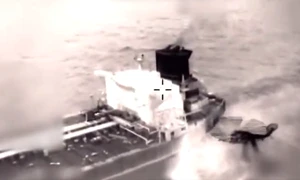 Forțele armate ale Statelor Unite au interceptat și abordat un al cincilea petrolier FOTO: X/@Southcom