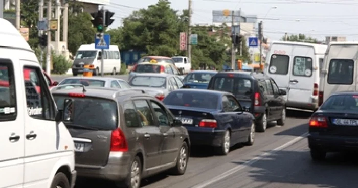 Galaţi: De ”Ziua mondială fără maşină”, traficul rutier a fost la fel de aglomerat