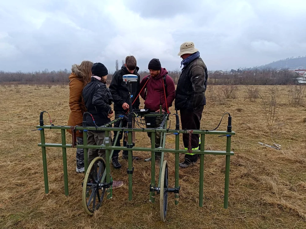 Cercetări arheologice în Neamț (© Facebook / Vasile Diaconu - archaeologist)