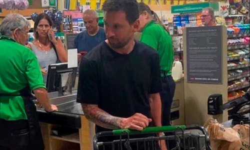 Lionel Messi, la cumpărături în Miami1  Foto Twitter jpg