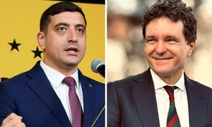 george simion vs nicusor dan   foto FB colaj jpg