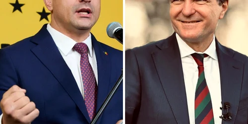 george simion vs nicusor dan   foto FB colaj jpg