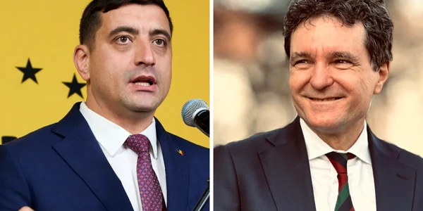 george simion vs nicusor dan   foto FB colaj jpg