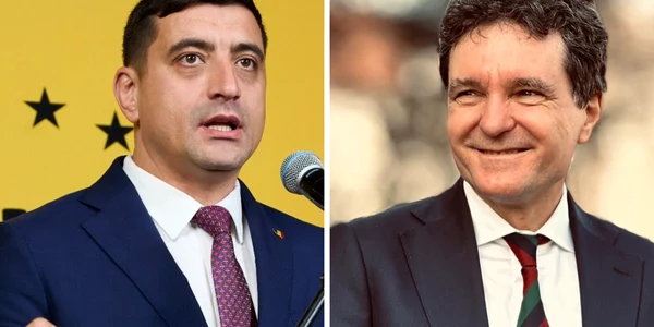 george simion vs nicusor dan   foto FB colaj jpg