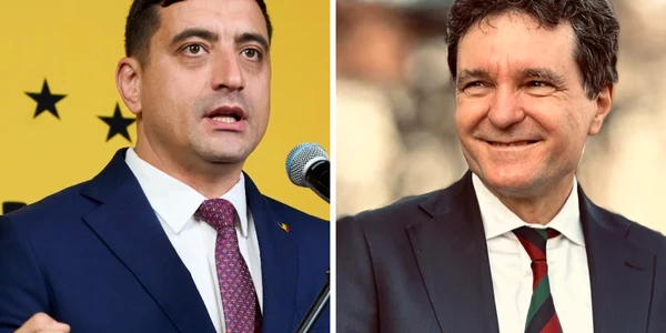 george simion vs nicusor dan   foto FB colaj jpg
