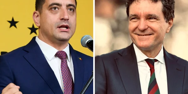 george simion vs nicusor dan   foto FB colaj jpg