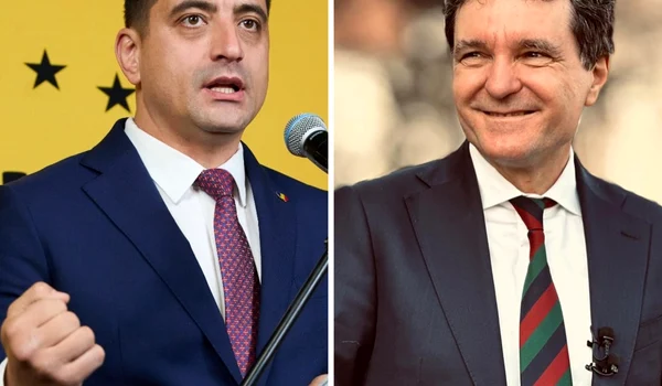 george simion vs nicusor dan   foto FB colaj jpg