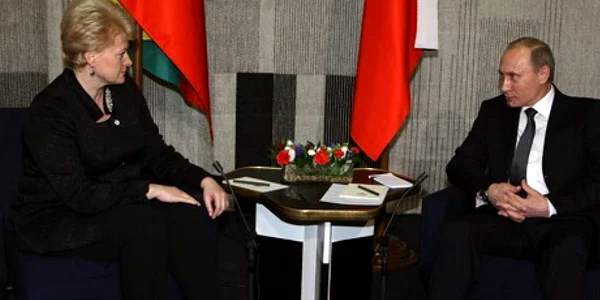 Preşedinta Lituaniei a declarat ca Vladimir Putin este precum Stalin şi Hitler FOTO Government of Russia 