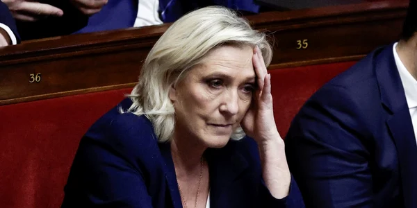 marine le pen/ FOTO:X@YourAnonCentral