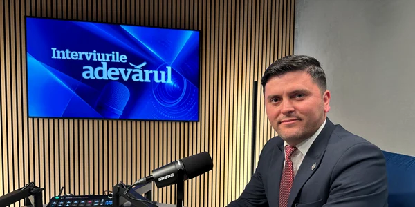 Adrian Cozma vicepreședintele Camerei Deputaților la Interivurile Adevărul FOTO: Cătălin Mănescu IMG 7575 jpeg