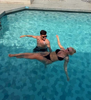 Simona Trașcă și Marian Buzilă, în Grecia foto: Facebook 