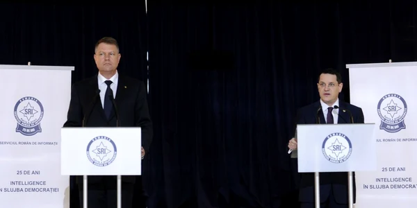 Eduard Hellvig Klaus Iohannis bilant SRI FOTO presidency.ro