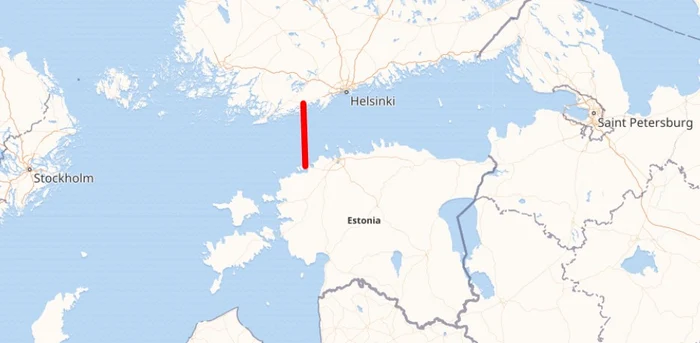 Balticconnector este o conductă bidirecțională între Estonia și Finlanda