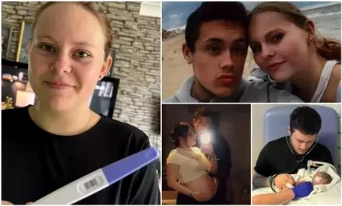 Tănăra și bebelușul care au murit  Foto: Observatornews.ro