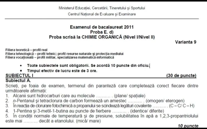 Chimie organică