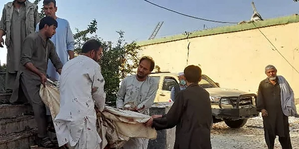 Atac moschee Afganistan - 8 oct 2021 / FOTO AFP