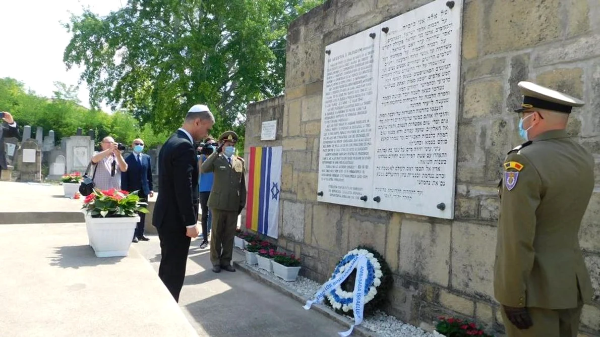 Pogromul de la Iași, comemorat în prezența ambasadorului Israelului în România | VIDEO jpeg