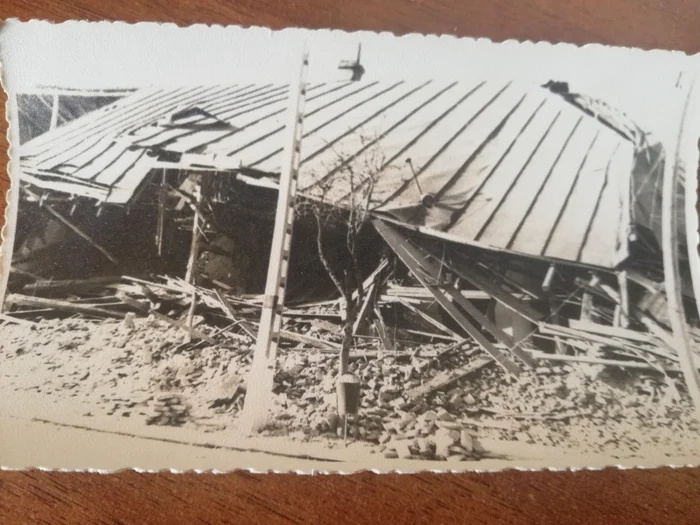 Locuinţă din Zimnicea, avariată de cutremurul din 1977 FOTO Marian Nedelcu