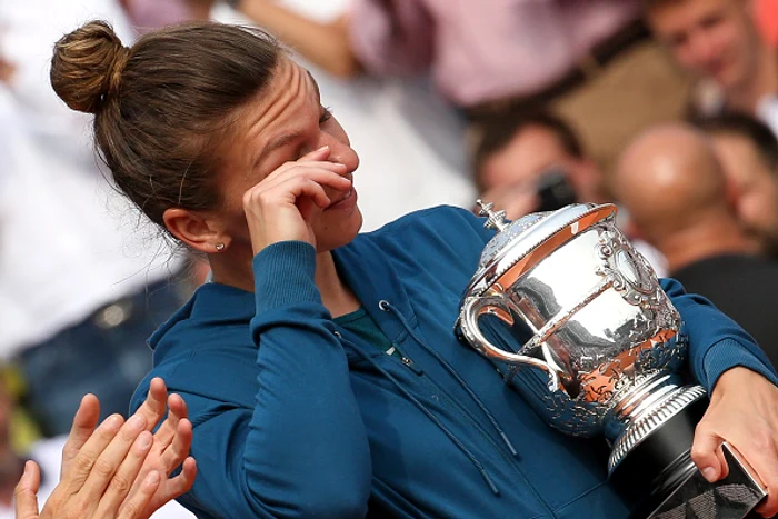 Câștigul de la Roland Garros a reprezentat pentru Simona Halep un vis devenit realitate Foto: Getty