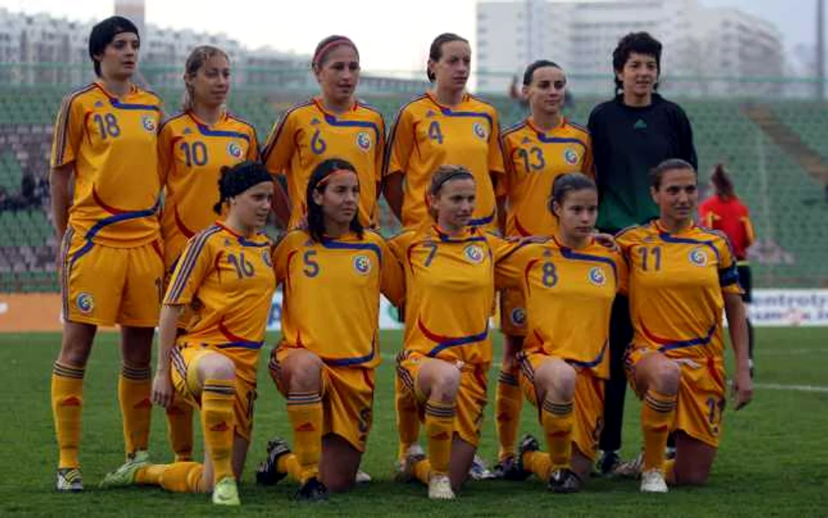 Echipa feminină de fotbal FOTO Mediafax